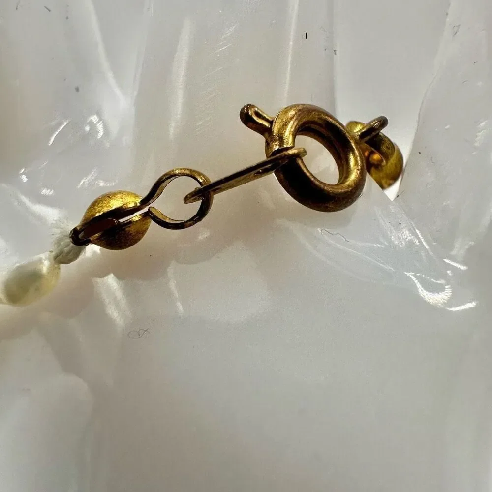 Jade freshwater Pearl stretchy bracelet